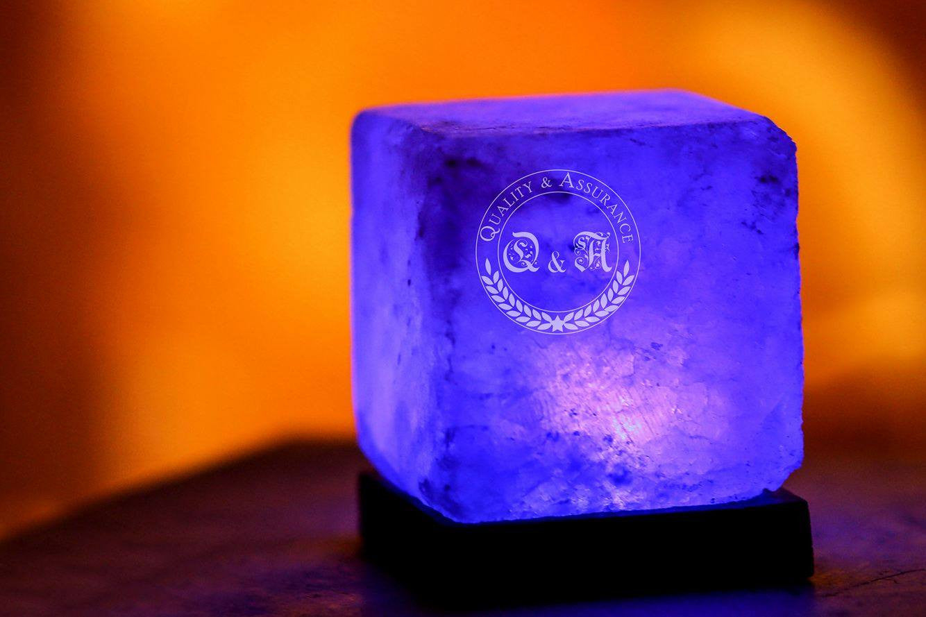 Himalayan Salt Mini Cube USB Lamp Ali Salt Store