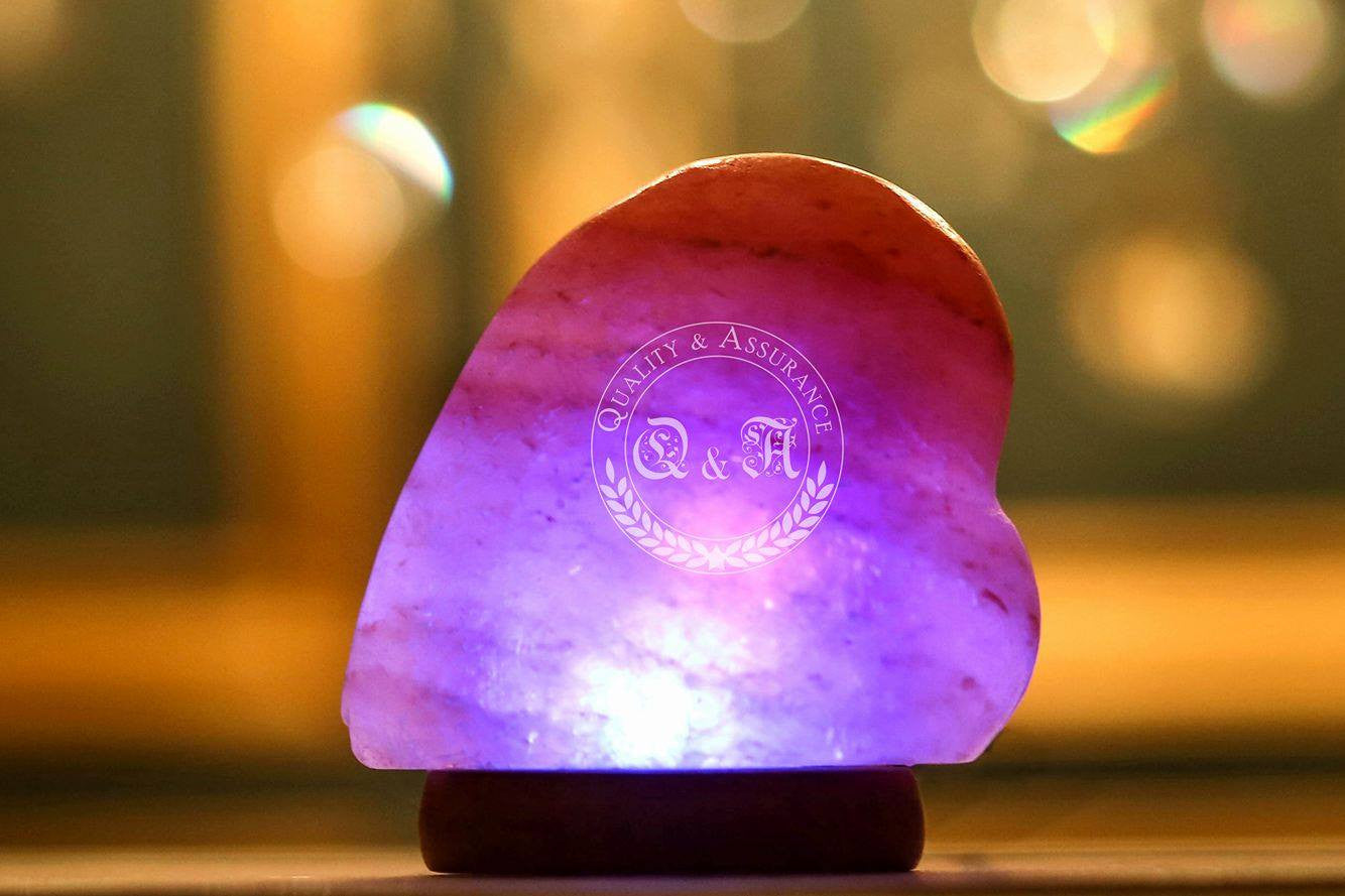 Himalayan Salt Mini Heart Salt Lamp Ali Salt Store