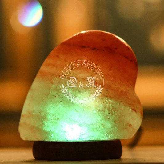 Himalayan Salt Mini Heart Salt Lamp Ali Salt Store