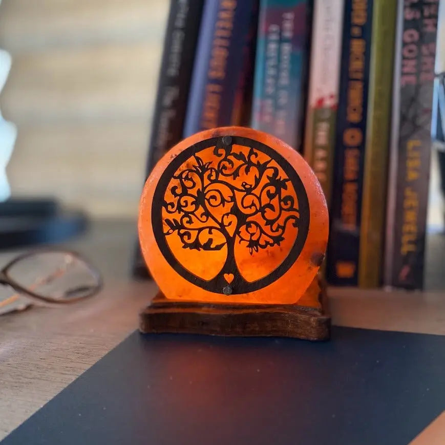 Tree of Life USB Plugin Himalayan Salt Lamp Ali Salt Store