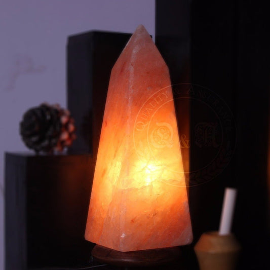 Himalayan Salt Tower Lamp Ali Salt Store