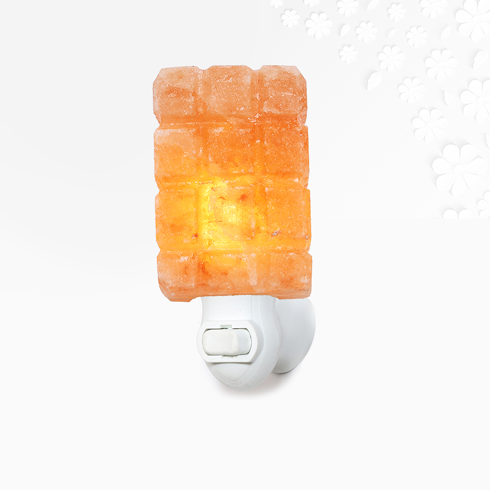 Himalayan Salt Checker Cube Night Light Ali Salt Store