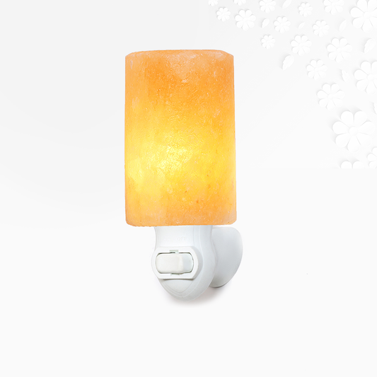 Himalayan Salt Cylinder Night Light Ali Salt Store