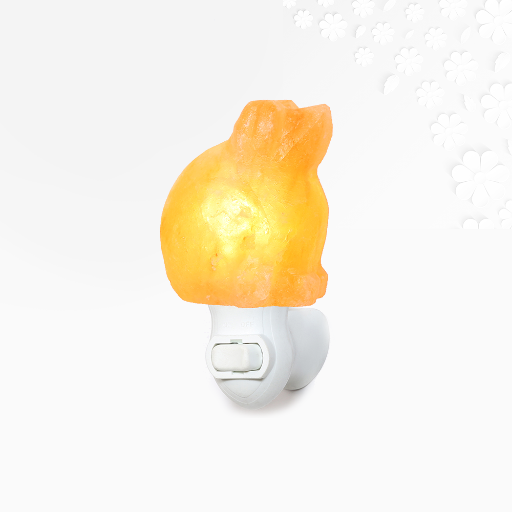 Himalayan Salt Dog Night Light Ali Salt Store