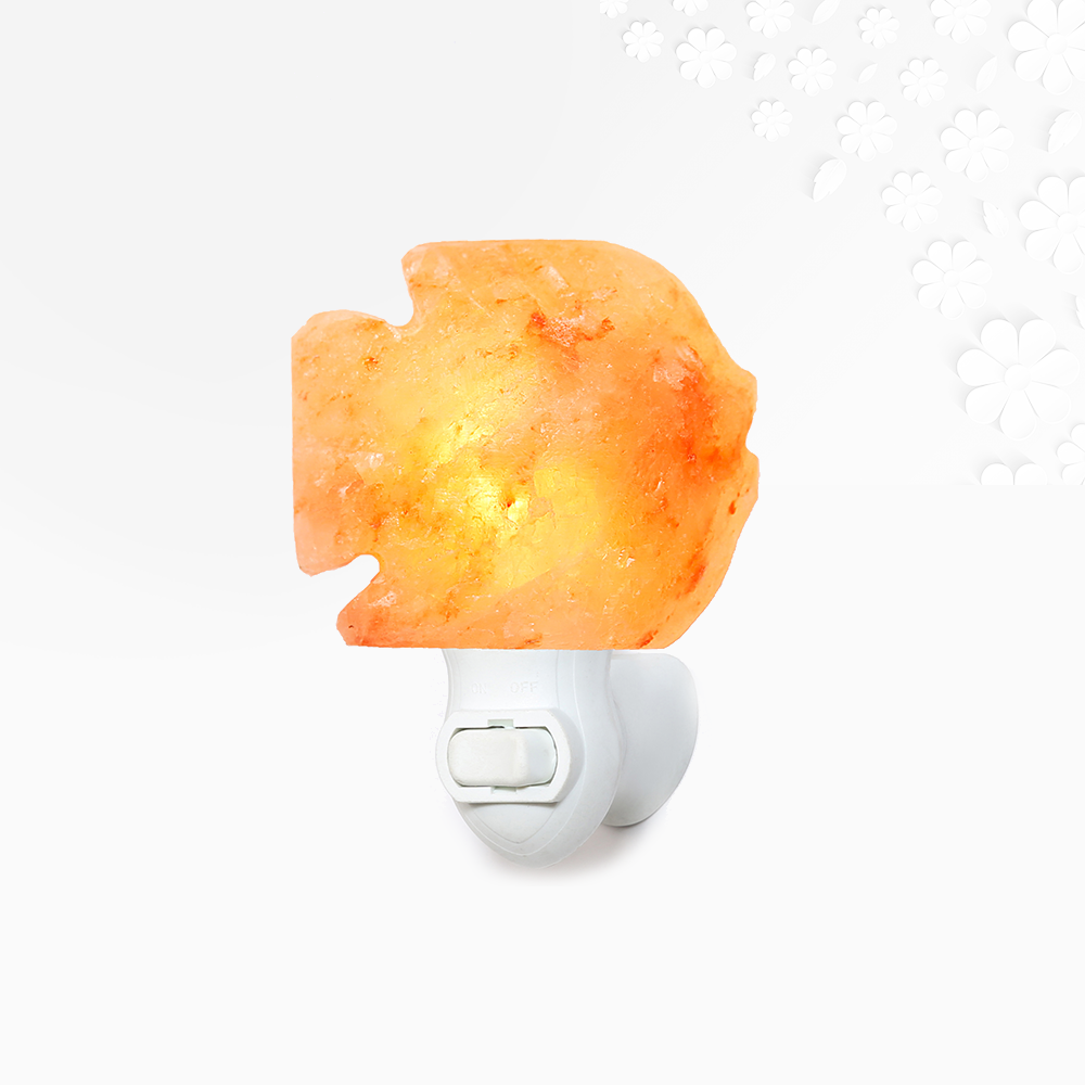 Himalayan Salt Fish Night Light Ali Salt Store