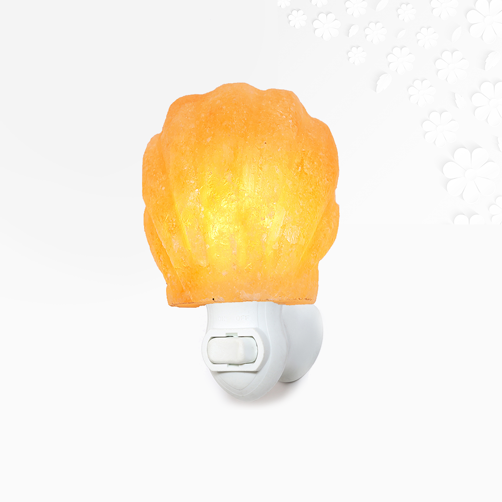Himalayan Salt Sea Shell Night Light Ali Salt Store