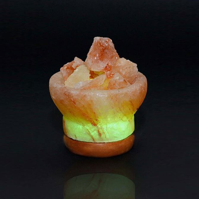 Himalayan Salt Mini Fire Bowl Salt Lamp Ali Salt Store