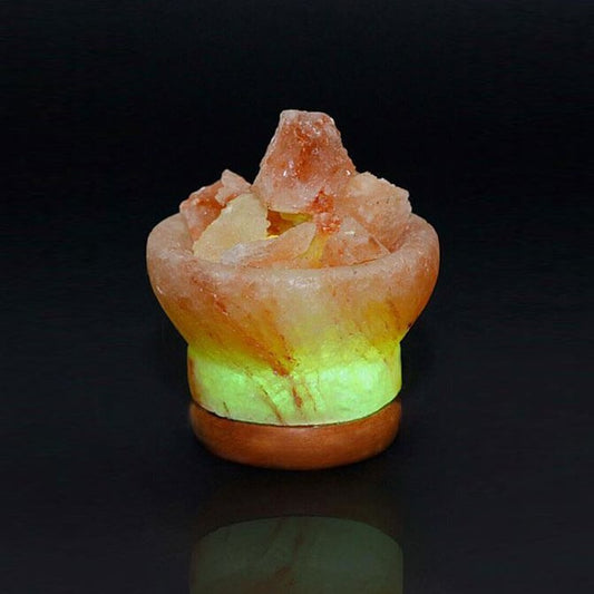 Himalayan Salt Mini Fire Bowl Salt Lamp Ali Salt Store