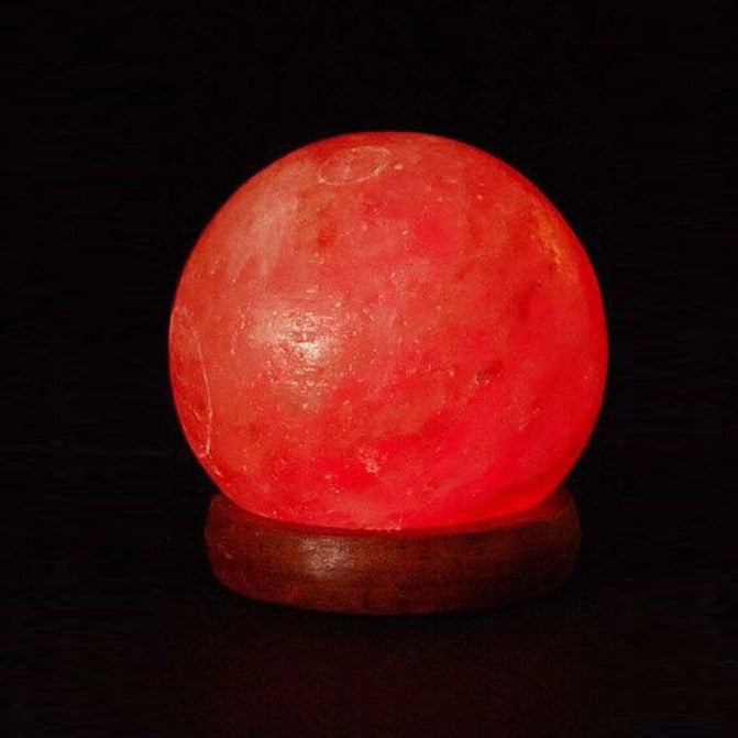 Himalayan Salt Mini Globe USB Lamp Ali Salt Store