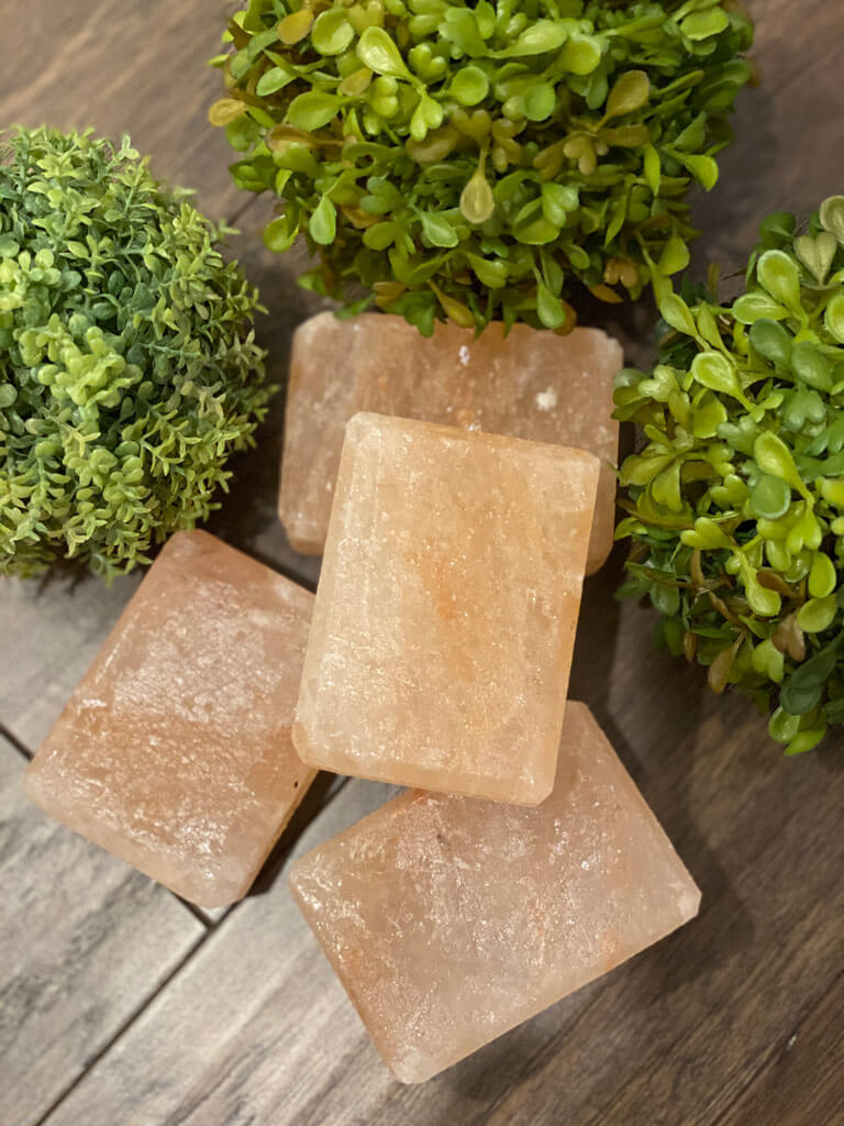 Himalayan Salt Cobblestone Massage Stones (Set of 4) Ali Salt Store