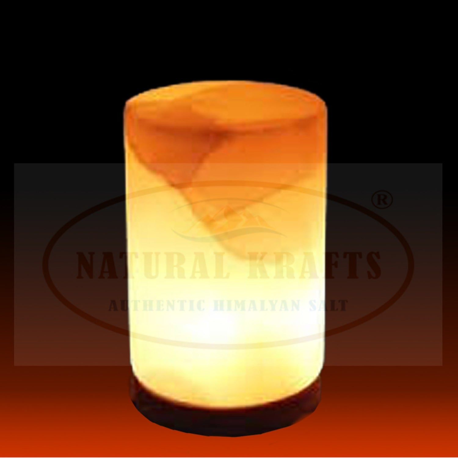 Himalayan Salt Cylinder Lamp Ali Salt Store