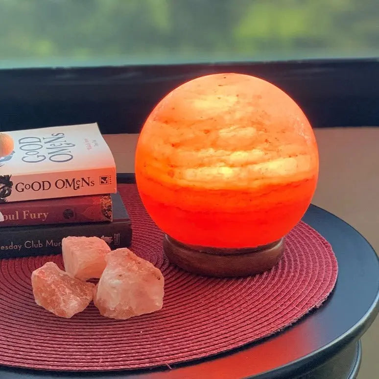 100 % Natural Himalayan Salt Massage Stone Lamp 10 lbs