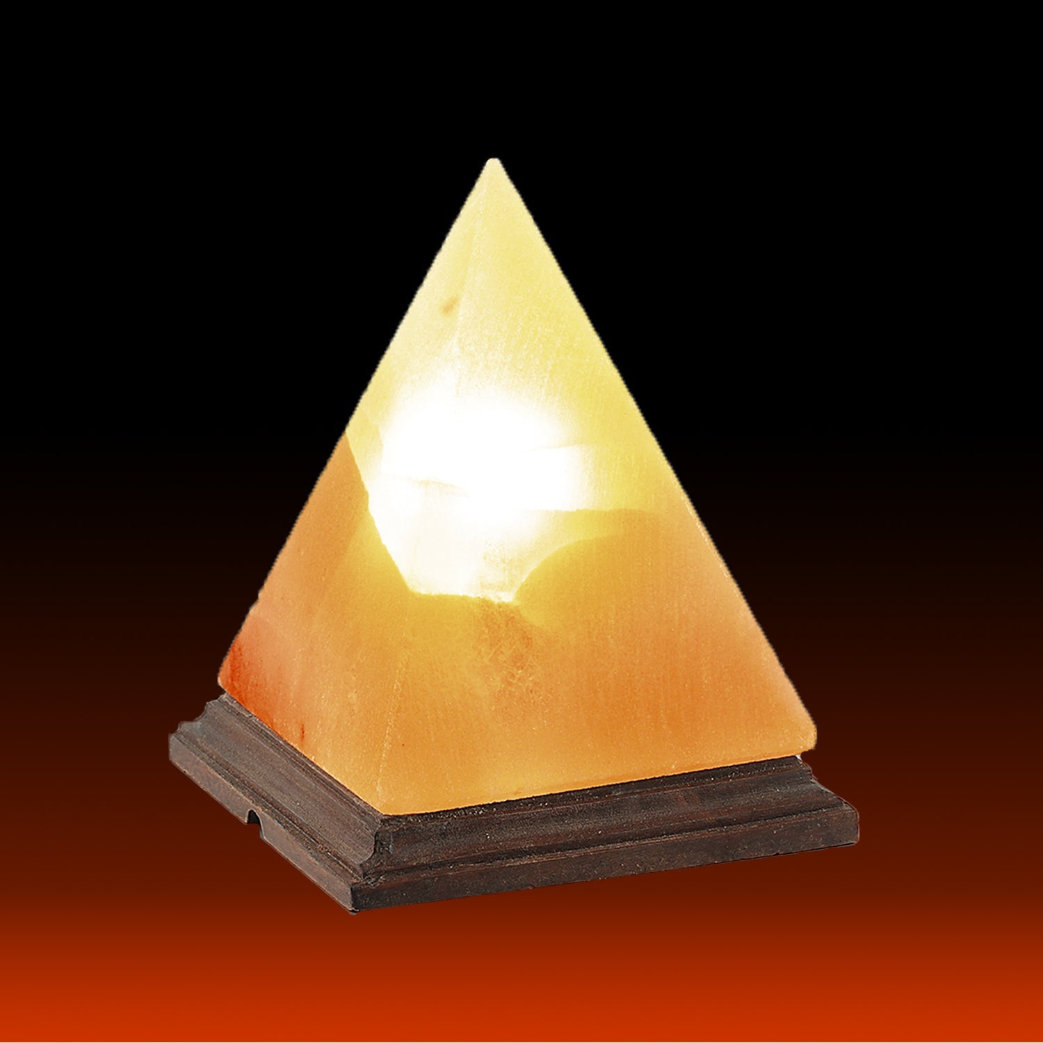 Himalayan Salt Pyramid Lamp Ali Salt Store