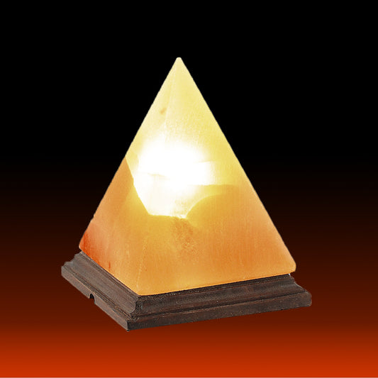 Himalayan Salt Pyramid Lamp Ali Salt Store