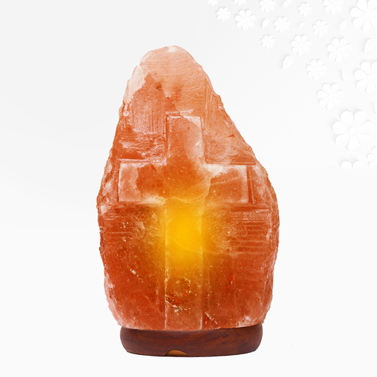Himalayan Salt CROSS Lamp Ali Salt Store