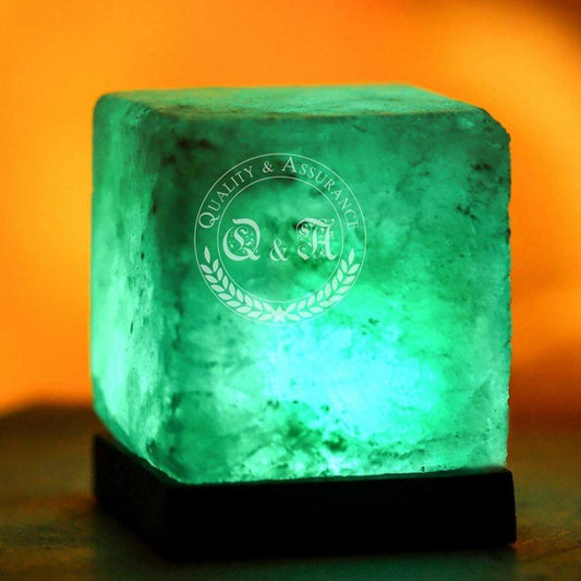 Himalayan Salt Mini Cube USB Lamp Ali Salt Store