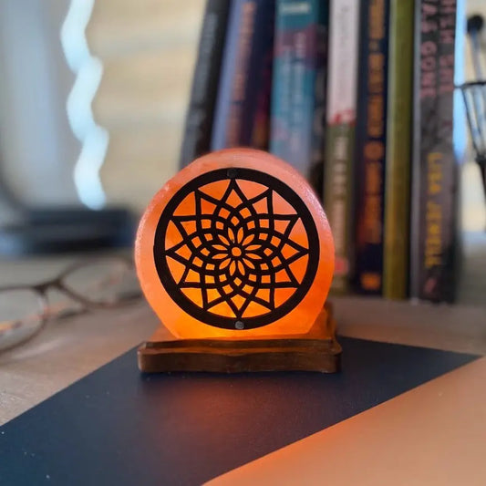 Mandala USB Plugin Himalayan Salt Lamp Ali Salt Store