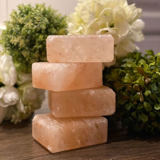 Himalayan Salt Cobblestone Massage Stones (Set of 4) Ali Salt Store