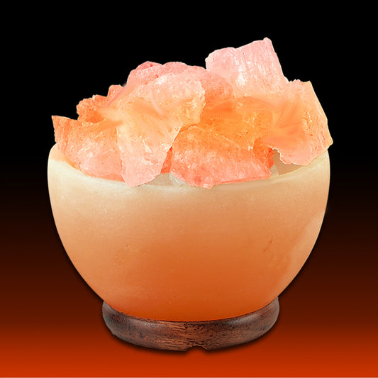 Himalayan Salt Firebowl Lamp - Ali Salt Store